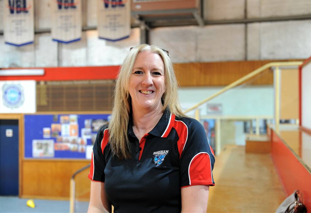 MENTOR: Sharon Fedke has been with the Lady Hornets since their first season and is still enjoying being involved. Picture: SEAN WALES