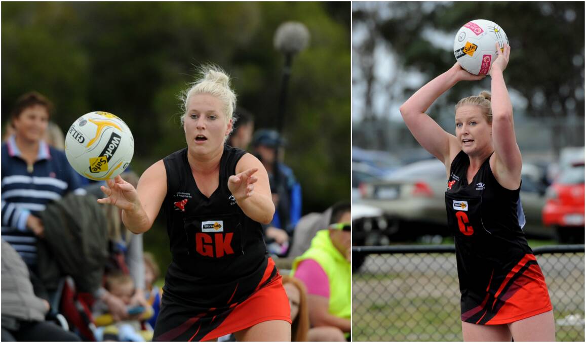 JOINT COACHES: Sisters Yolly Molineaux and Georgia Francis are taking charge of the A Grade side this season. 
