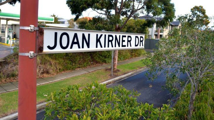Joan Kirner drive in Newport. Photo: Joe Armao