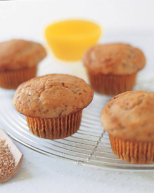 Basic muffins <a href="http://www.goodfood.com.au/good-food/cook/recipe/basic-muffins-20131031-2wl1y.html"><b>(recipe here).</b></a>
