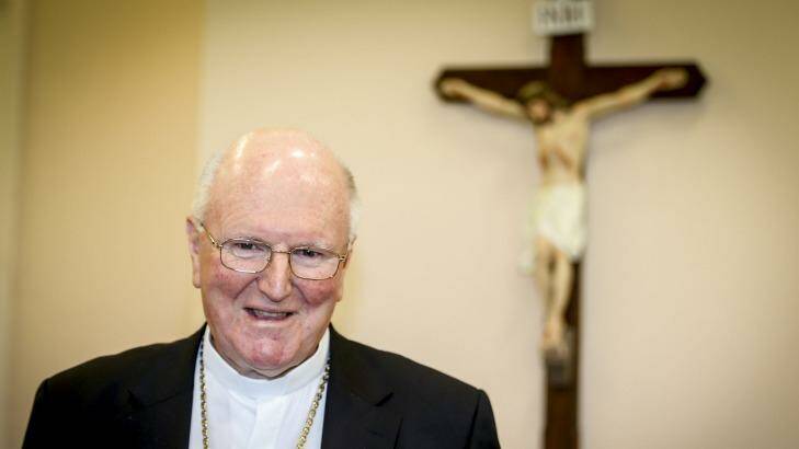 Melbourne Archbishop Denis Hart has called for protection for faith-based groups that do not want to give adoption services to same-sex couples. Photo: Eddie Jim