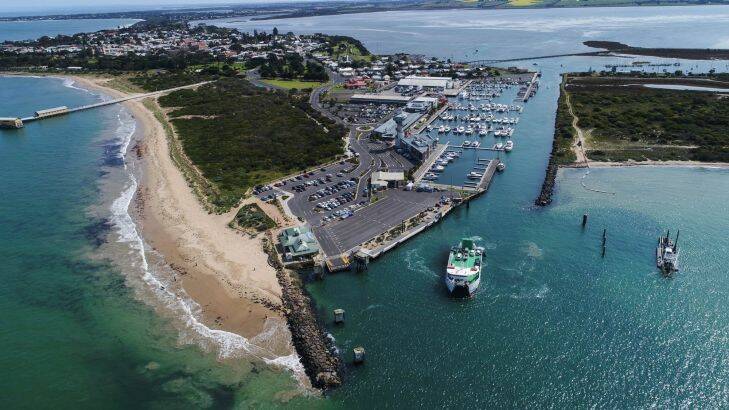 Queenscliff ferry terminal to be redeveloped. 20th September 2017. The Age Fairfaxmedia News Picture by JOE ARMAO