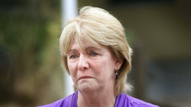 Carol Matthews has pleaded for the return of a private memorial to her son Sam who was killed in the Black Saturday bushfires. Photo: Simon O'Dwyer