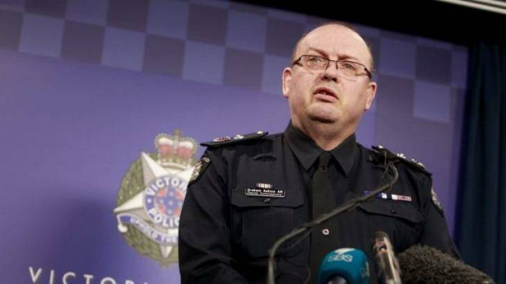 Chief Commissioner Graham Ashton says he wants all police employees to feel safe at work. Photo: The Age