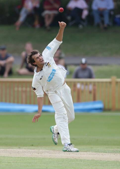 Ashton Agar, 21, has remained on the selectors' radar since he was a shock elevation to the Test team for the start of the 2013 series in England.  Photo: Peter Stoop