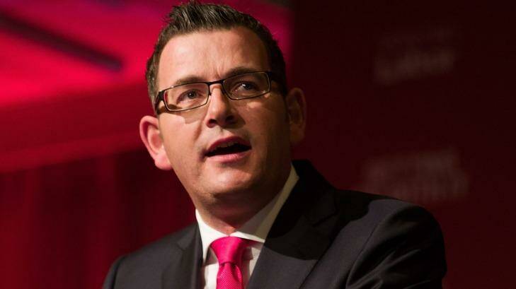 Premier Daniel Andrews has weighed into the transport pay dispute. Photo: Paul Jeffers