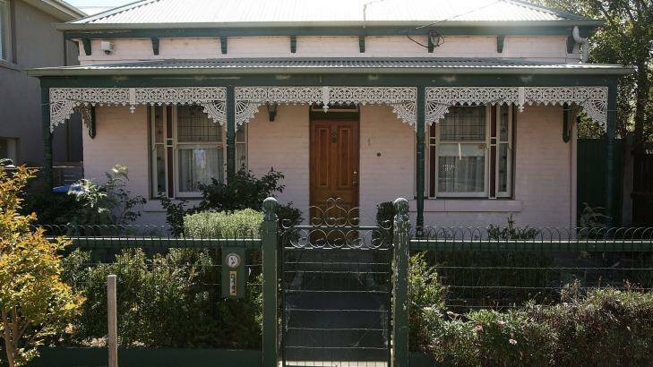 A house in Fulton Street which the council has already acquired for $1.45 million. Photo: Graham Denholm