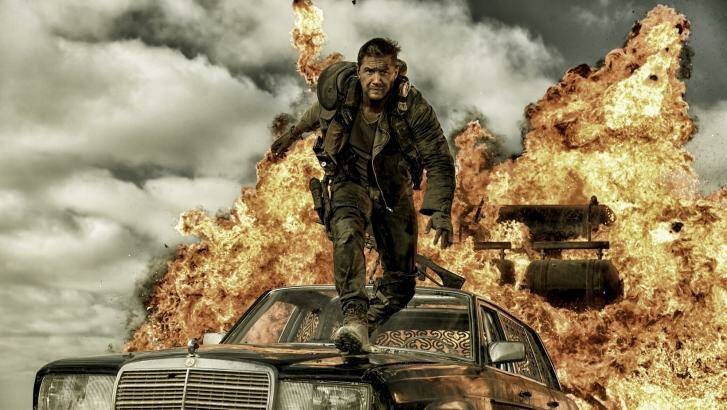 Tom Hardy in Mad Max: Fury Road. Photo: Jasin Boland