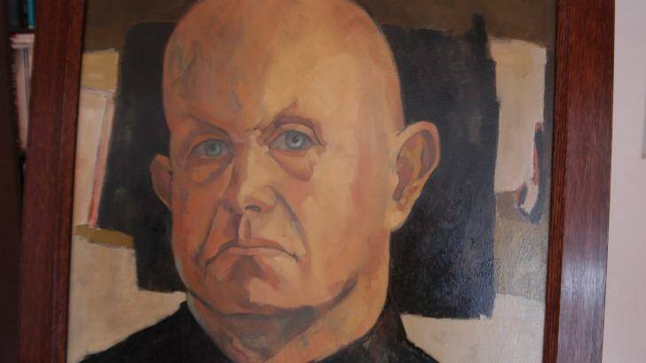 Portrait of John Silvester by Melbourne artist Effie Mandalos. Photo: supplied