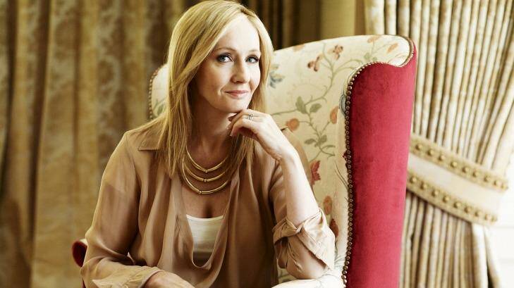 British author JK Rowling, who penned the Harry Potter series.
