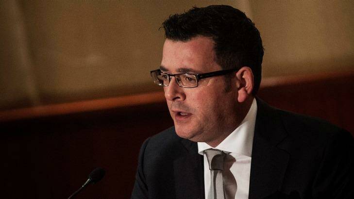 Victorian Premier Daniel Andrews acknowledged interim orders were contentious but said police needed powers to keep the community safe. Photo: Josh Robenstone
