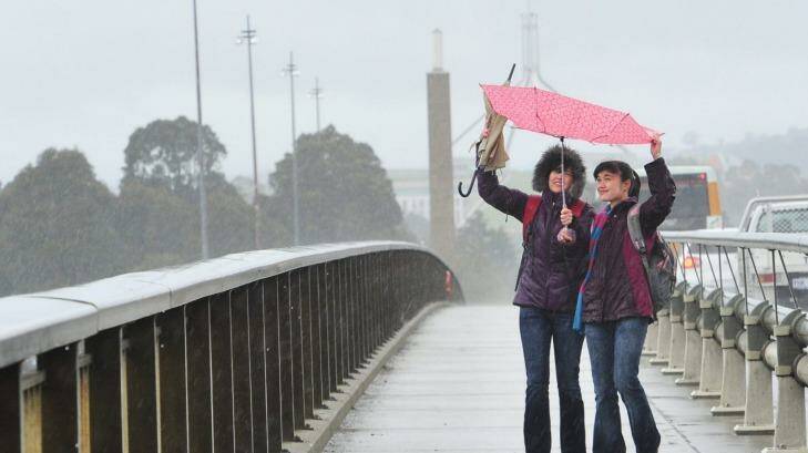 More rain is on the way for Canberra. Photo: Melissa Adams