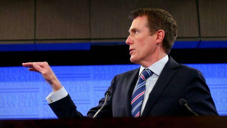 Social Services Minister Christian Porter says the system is working well. Photo: Alex Ellinghausen