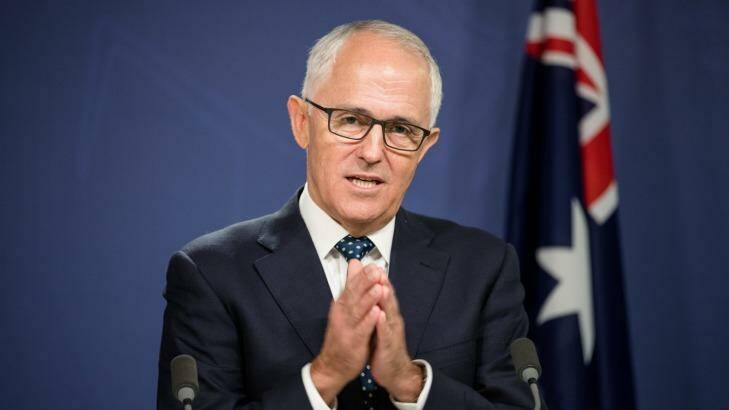 Prime Minister Malcolm Turnbull says it is important to raise awareness about the risks of cyber attacks  Photo: Edwina Pickles