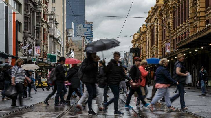 Melburnians are in for a wet, stormy and blowy end to the week. Photo: Daniel Pockett