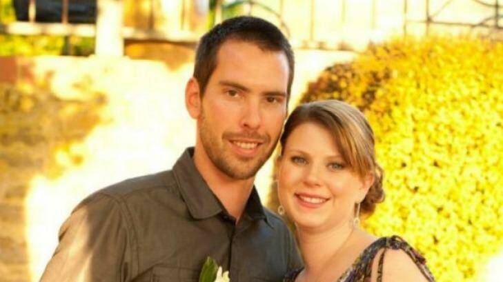 Andrea Lehane with her husband James Lehane. Messages of support for the family have flooded social media since the tragedy.