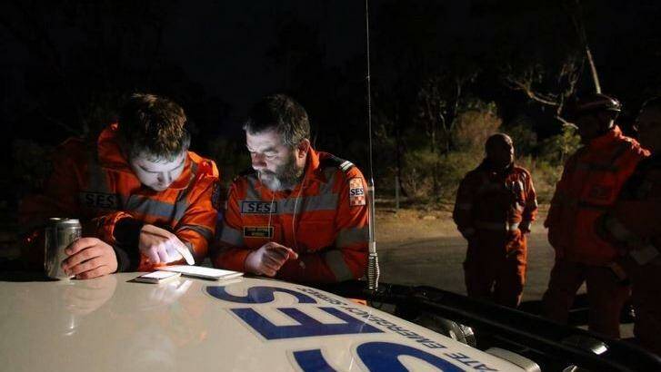 Police and SES mounted a large scale search for Emma Langworthy on Wednesday night. Photo: Bendigo Advertiser
