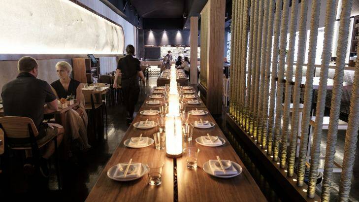 Japanese restaurant Toko has replicated its Sydney model in Greville Street, Prahran. Photo: Luis Ascui