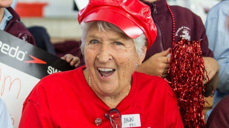 Dawn Fraser has made a controversial appearance on The Today Show. Photo: Matt Bedford
