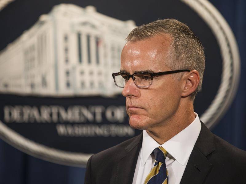 Sacked FBI official Andrew McCabe has reportedly kept memos on his meetings with Donald Trump.