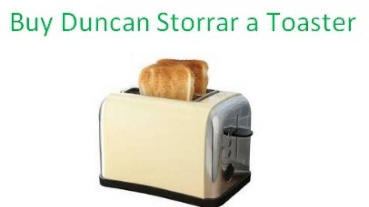 The world's most-talked-about toaster? Photo: GoFundMe
