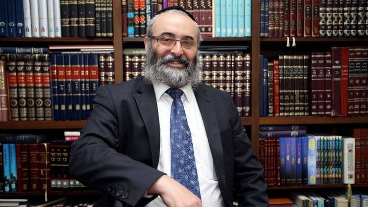 Rabbi Meir Shlomo Kluwgant said this week that "there were rumours circulating within our community with regard to inappropriate behaviour by a trusted official in our community". Photo: Angela Wylie