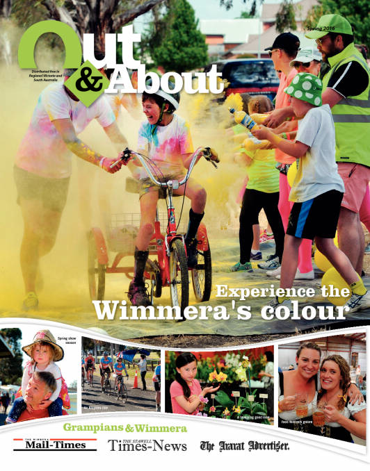 The Out & About Spring edition is out now. Find it in the Wimmera Mail-Times, Stawell Times-News or Ararat Advertiser today or click on the image to see the magazine in full online. 