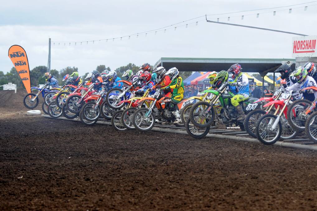 The Wimmera has experienced an economic boost with large events  in the region, such as the Motocross, at the weekend. Picture: SAMANTHA CAMARRI
