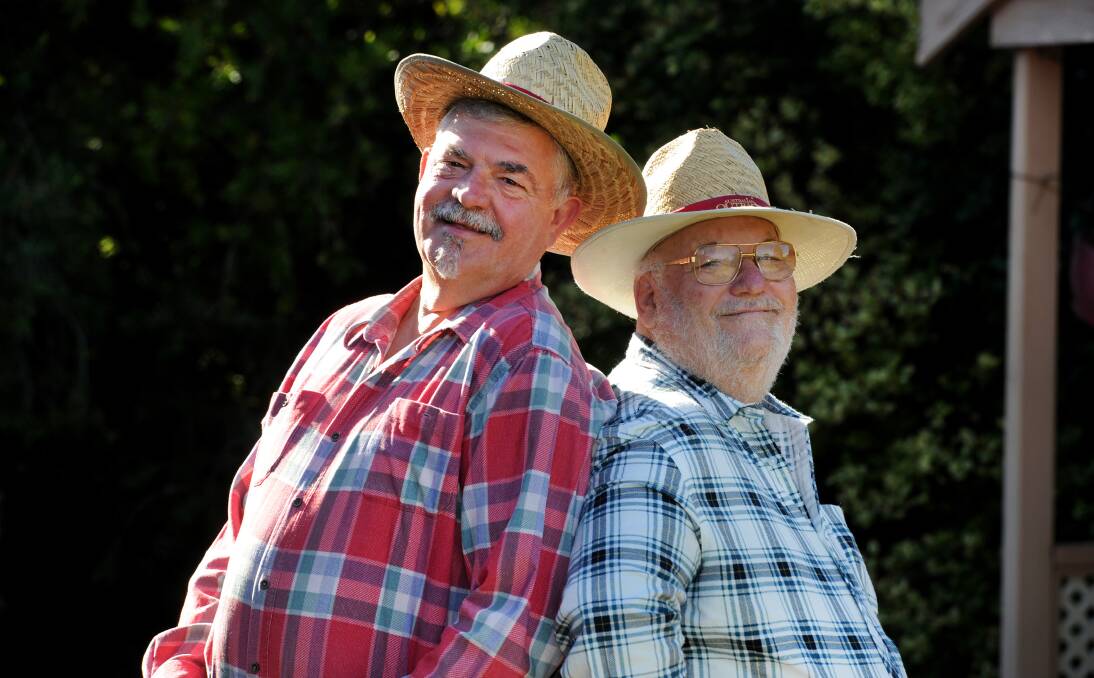 COUNTRY DUO: Peter Hammond and Phil Batchelor will play as The 2 P's at the Horsham Country Music Festival. Picture: PAUL CARRACHER