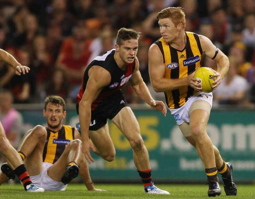 ON THE MOVE: Former Warrack Eagles footballer Kyle Cheney has been traded from Hawthorn to Adelaide. Picture: GETTY IMAGES