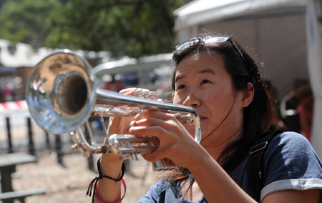 Eeshan Pang plays with the Ish-Allen Project at Grampians Jazz Festival at the weekend.