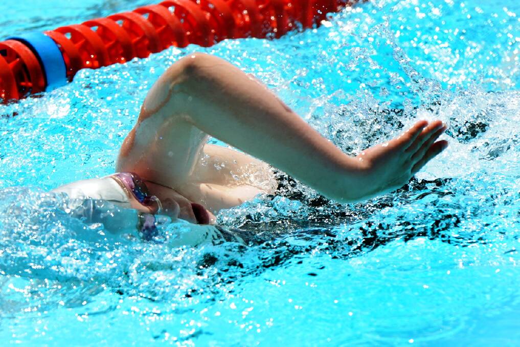 Rachelle Ough, Horsham, freestyle, Wimmera Swimming Championships at Warracknabeal. 