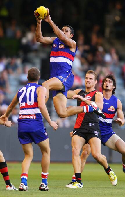 GOODES TO BE BACK: Brett Goodes has been elevated to the Western Bulldog's senior list. 