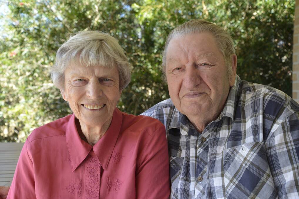 Una and Derk Koning celebrate their 60th wedding anniversary on Thursday.