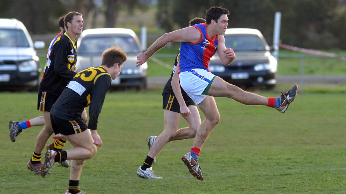 ANOTHER WIN ON THE BOARD: Nathan Sachse was one of Rupanyup's star performers in Saturday's 98-point win over Pimpinio. Picture: PAUL CARRACHER