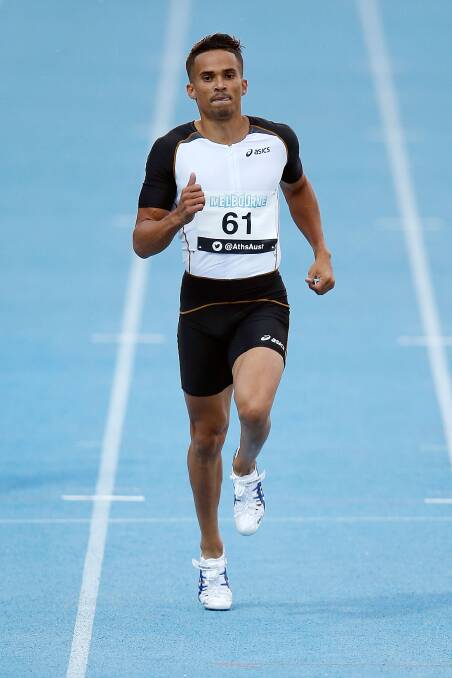 STAWELL-BOUND: John Steffensen in action at the Australian Athletics Championships last week. Steffensen will compete at this year's Stawell Gift. Picture: GETTY IMAGES