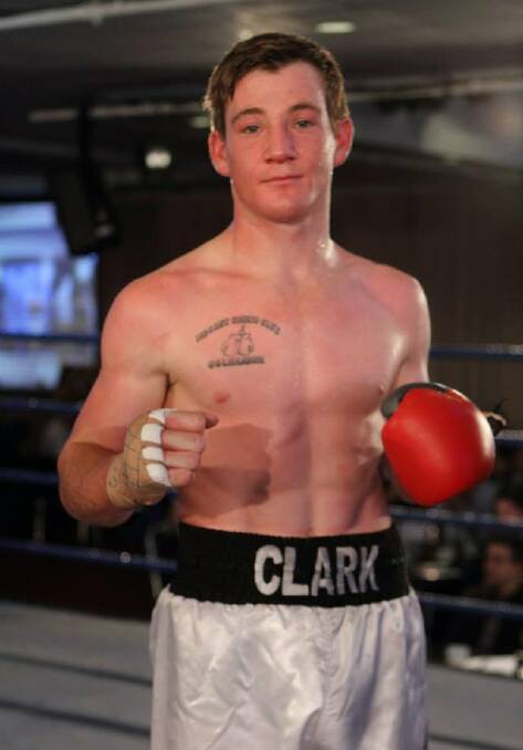 READY TO GO: Mitchell Clark is ready for his fourth professional boxing match at the Royal Exhibition Building in Carlton on Friday night. Picture: MARTY'S KNOCKOUT PHOTOGRAPHY