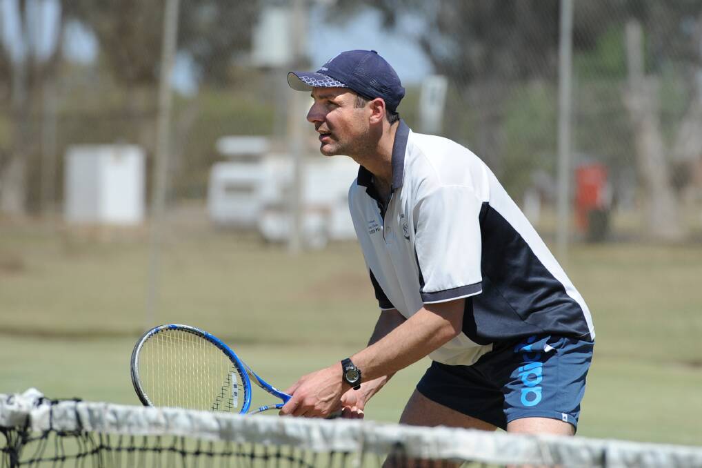 CLOSE BUT NO CIGAR: Dave Richardson and the Kalkee pennant team competed well against Horsham Lawn but suffered a narrow loss. Picture: SAMANTHA CAMARRI