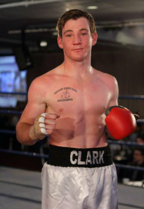 Mitchell Clark's strong support base in the Wimmera could see the region host and Australian super-middleweight title fight next year. Picture: MARTY'S KNOCKOUT PHOTOGRAPHY