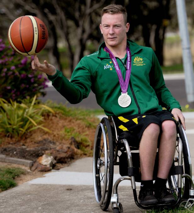 SPOILER ALERT: Blair received the keys to the city in 2012 after winning a silver medal at the London Paralympics. Picture: SAMANTHA CAMARRI