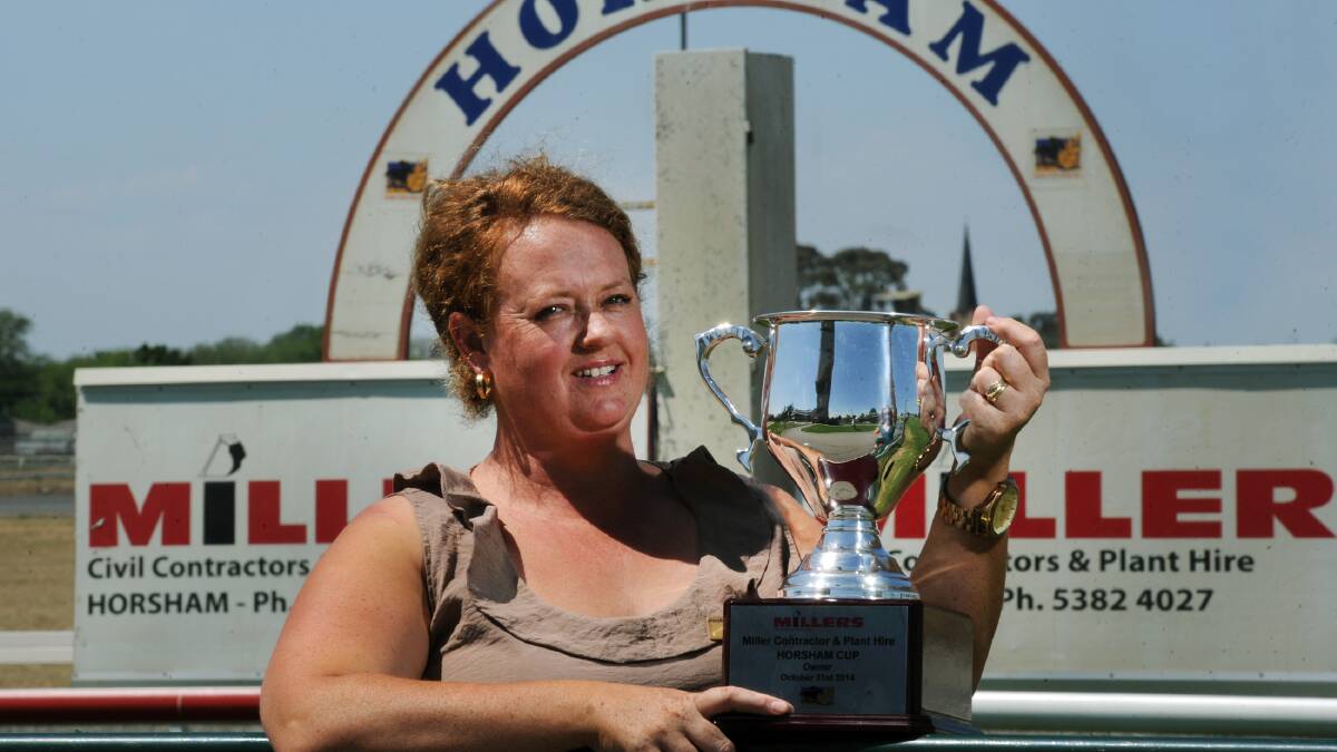 BIG DAY OUT: Horsham and District Racing Club manager Lisa Inkster hopes people will embrace a new format for the 2014 Horsham Cup. Picture: PAUL CARRACHER