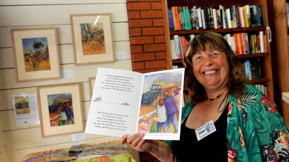 BACK AGAIN: Former Grampians resident and author Susie Sarah will return to the Wimmera to launch two new books. Picture: PAUL CARRACHER