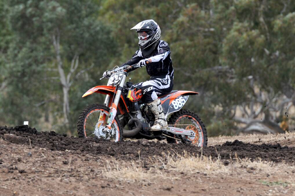 Tyler Armstrong, Colac, Lites C Grade. Victorian Motocross Championships 
