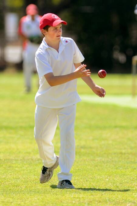Homers' Brenton Hallam during the Jung Tigers v Homers C Grade grand final.