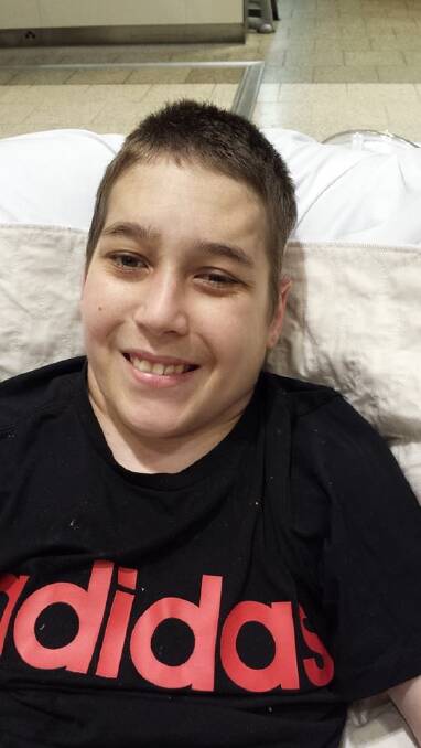 BATTLER: Despite a debilitating illness Cory Panozzo has raised thousands of dollars for the Royal Children’s Hospital. He has asked Wimmera people to contribute as well.