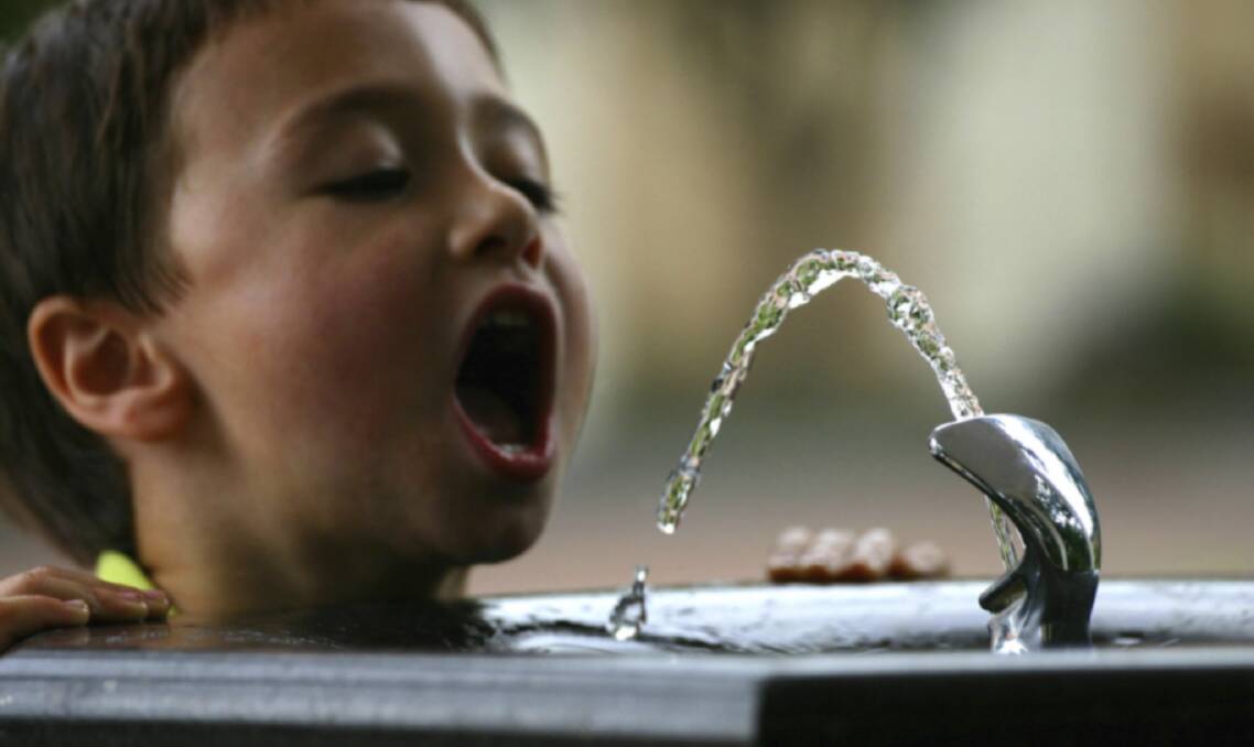Bubble taps? Bubblers? Water fountain? Forget it. Pictures: iSTOCK