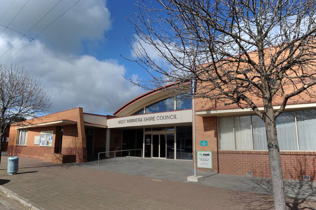 The West Wimmera Shire Council office in Edenhope. Picture: PAUL CARRACHER