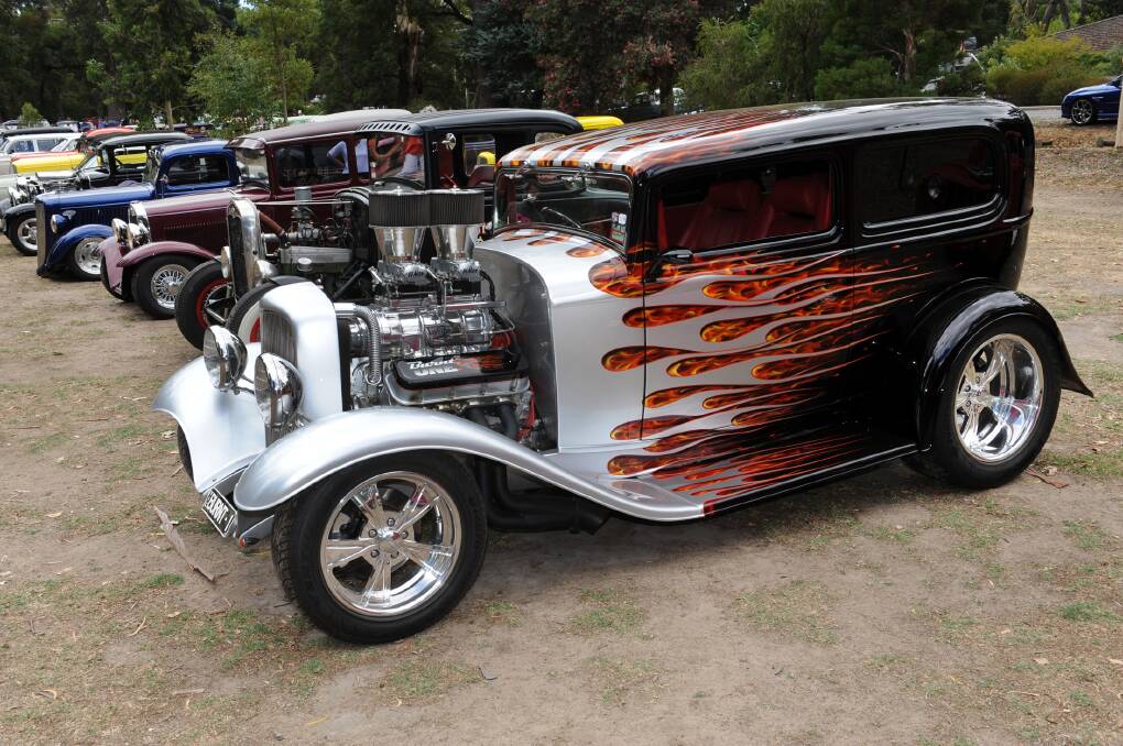 OLD-SKOOL: The Old Skool Hotrod and Custom Club show and shine at Halls Gap on Sunday.