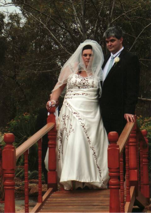 SEPTEMBER 21: Jaclyn Brown and Simon Crow were married by Ron Roberts at Deep Lead Gardens, Stawell, on September 21. The reception was at the newlyweds’ new home town of Stawell at the harness racing centre.