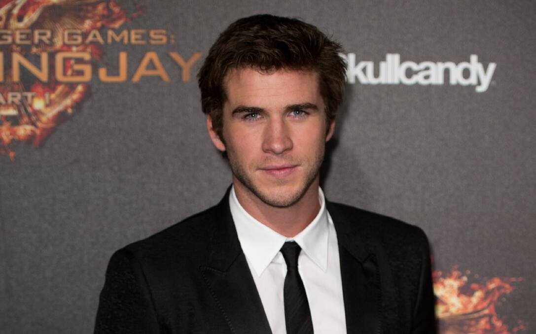 The sexiest man alive (or his brother, anyway), Liam Hemsworth. Picture: GETTY IMAGES
